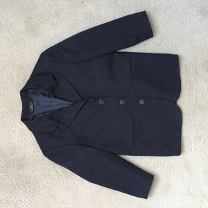 Van Heusen suit jacket blazer boys size 8 dark blue